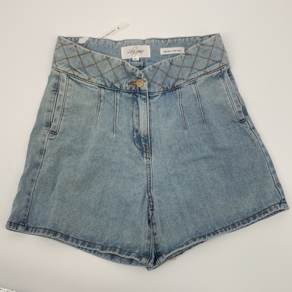 Lola Jeans Shorts High Rise size 26 Taille Haute - Picture 3 of 6